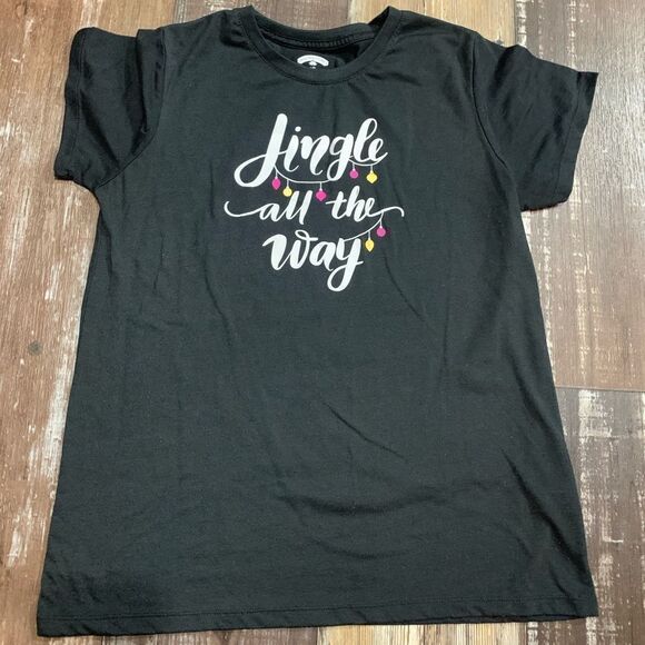 Holiday Time Tops - Holiday time womens jingle all the way size large